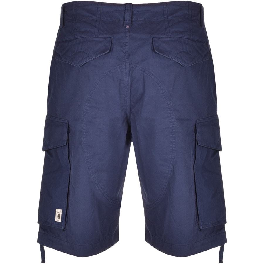 Alternative Image for ProductPretty Green Cargo Shorts Navy2